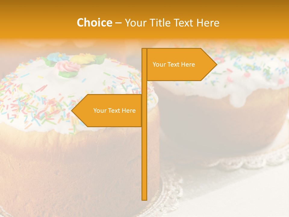 Celebration Religion White PowerPoint Template