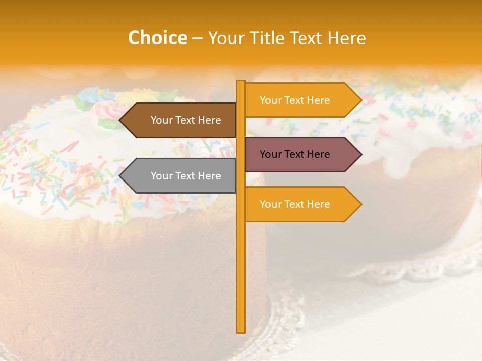 Celebration Religion White PowerPoint Template