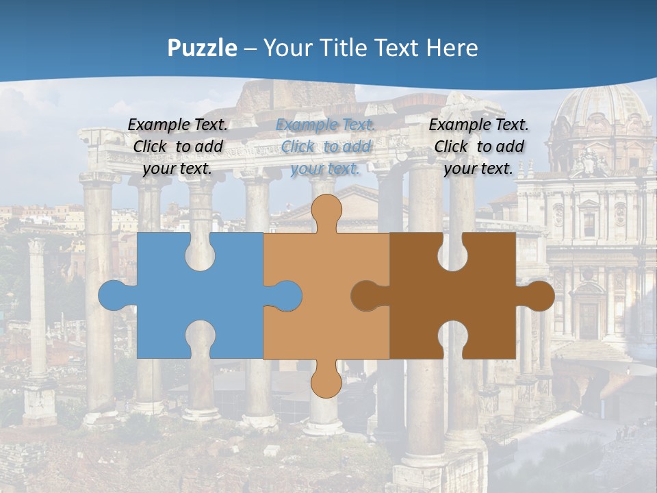 Touristic Arch Landmark PowerPoint Template