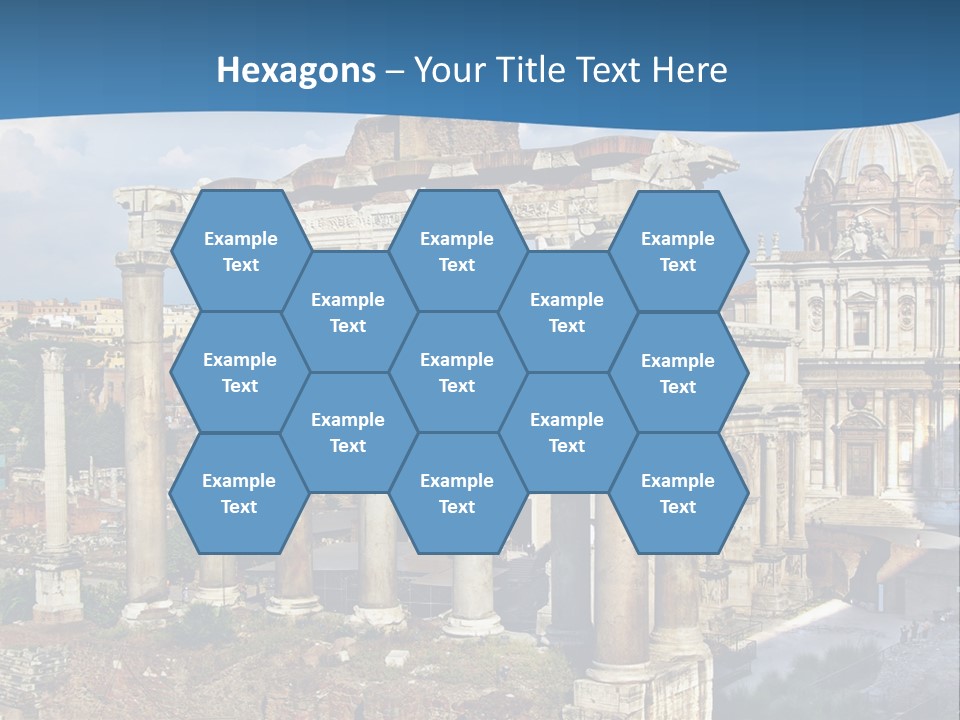 Touristic Arch Landmark PowerPoint Template