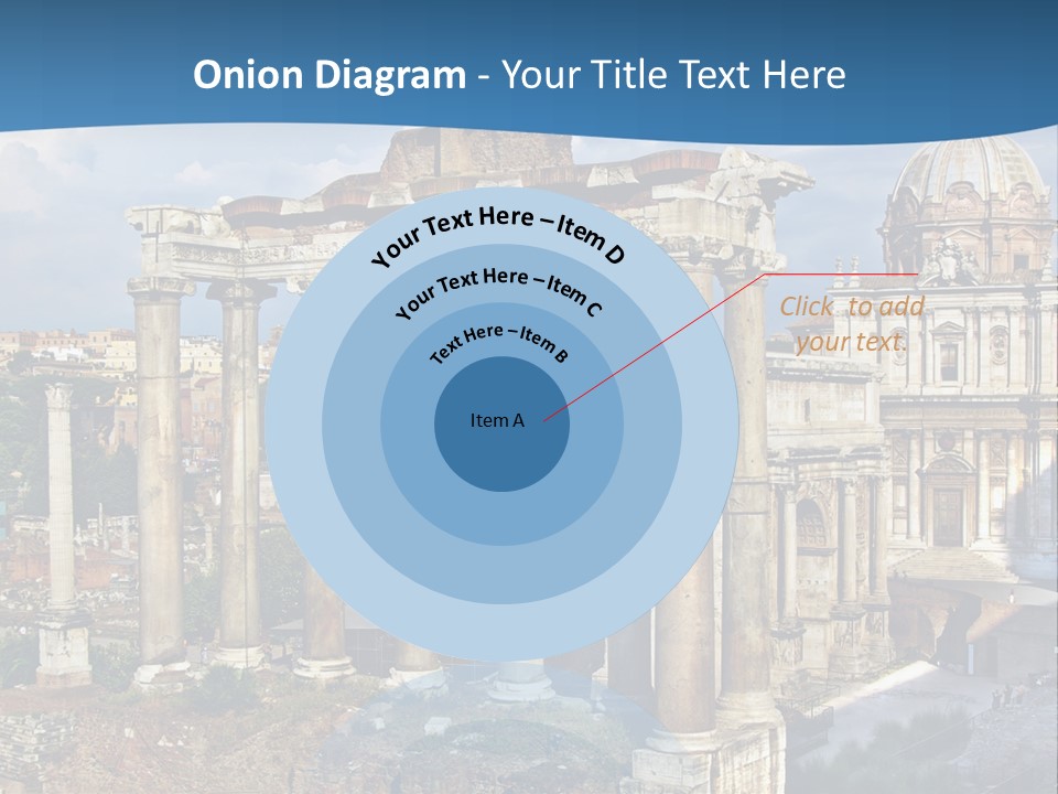 Touristic Arch Landmark PowerPoint Template