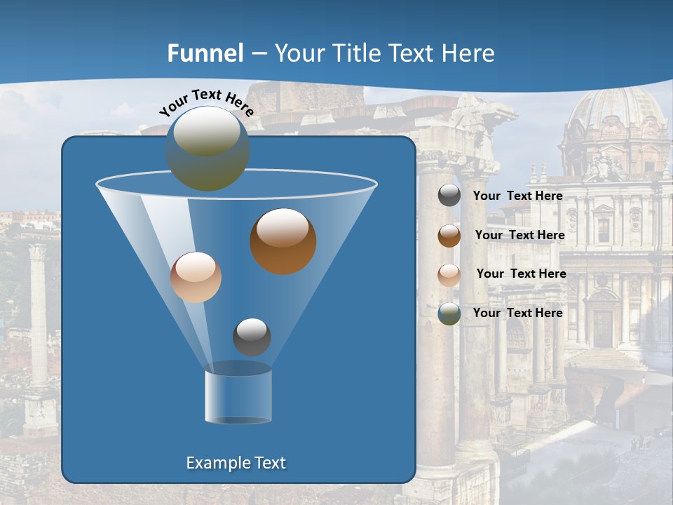 Touristic Arch Landmark PowerPoint Template