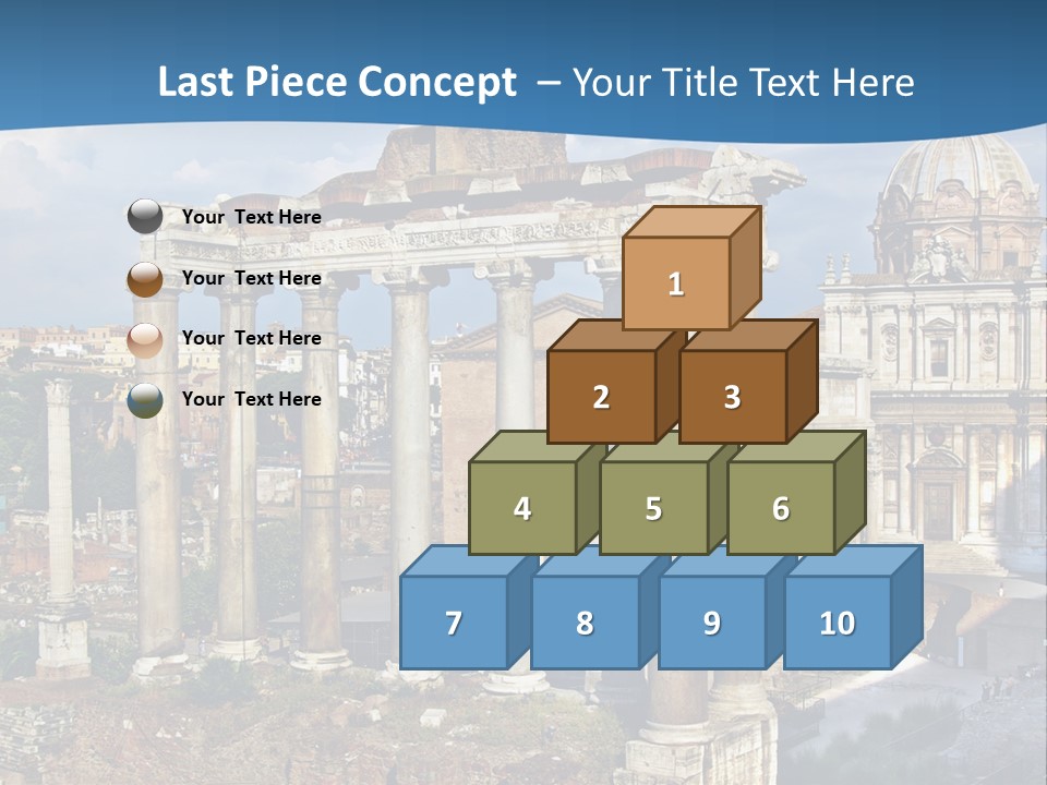 Touristic Arch Landmark PowerPoint Template