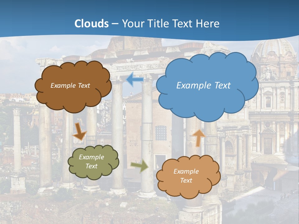 Touristic Arch Landmark PowerPoint Template