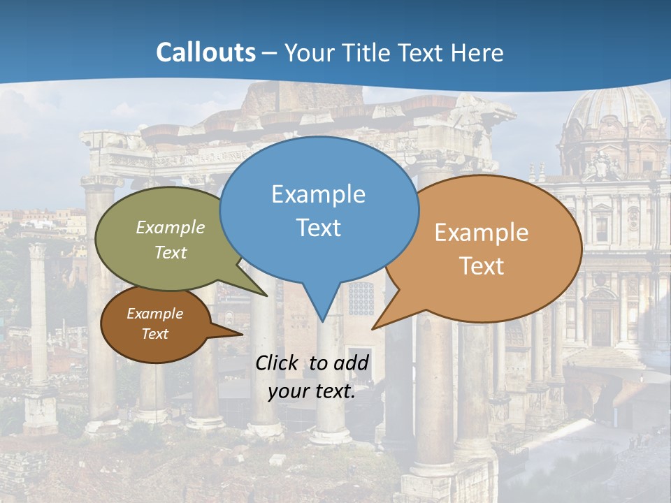Touristic Arch Landmark PowerPoint Template