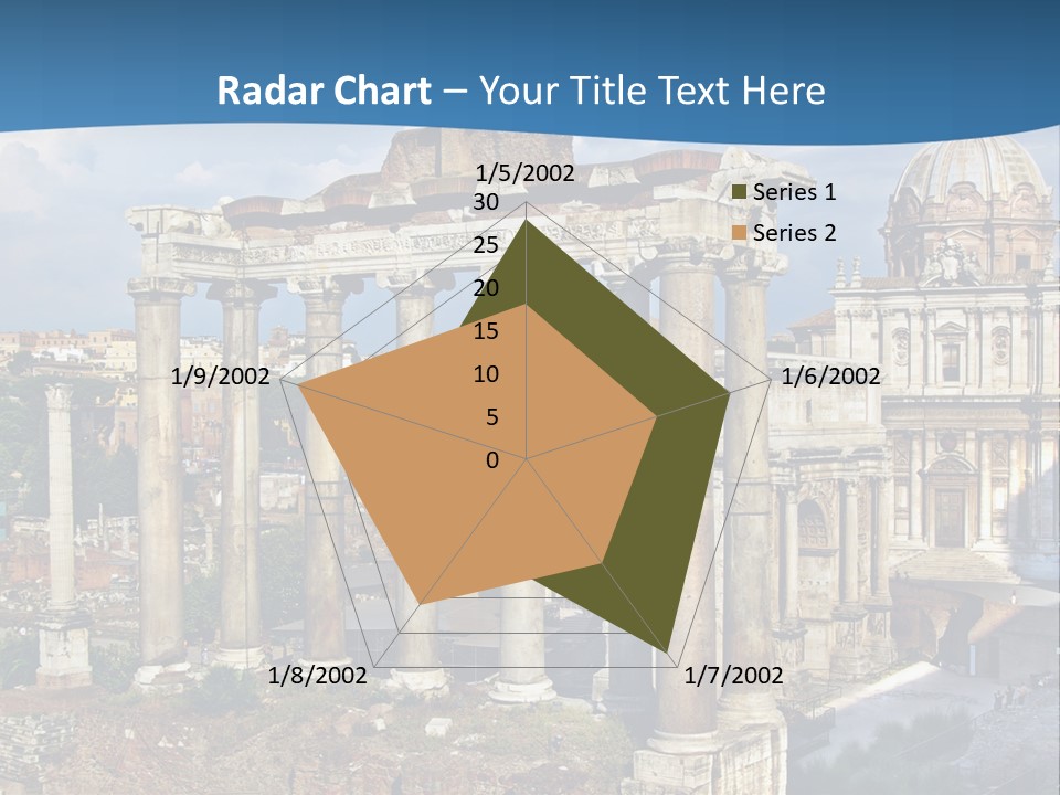 Touristic Arch Landmark PowerPoint Template