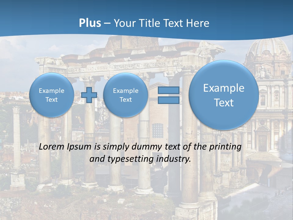 Touristic Arch Landmark PowerPoint Template