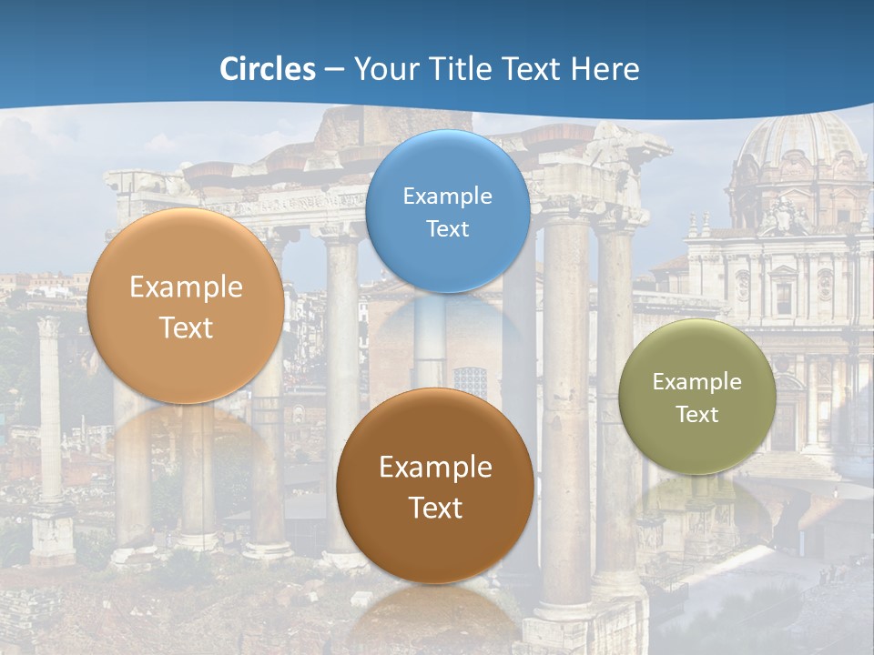 Touristic Arch Landmark PowerPoint Template