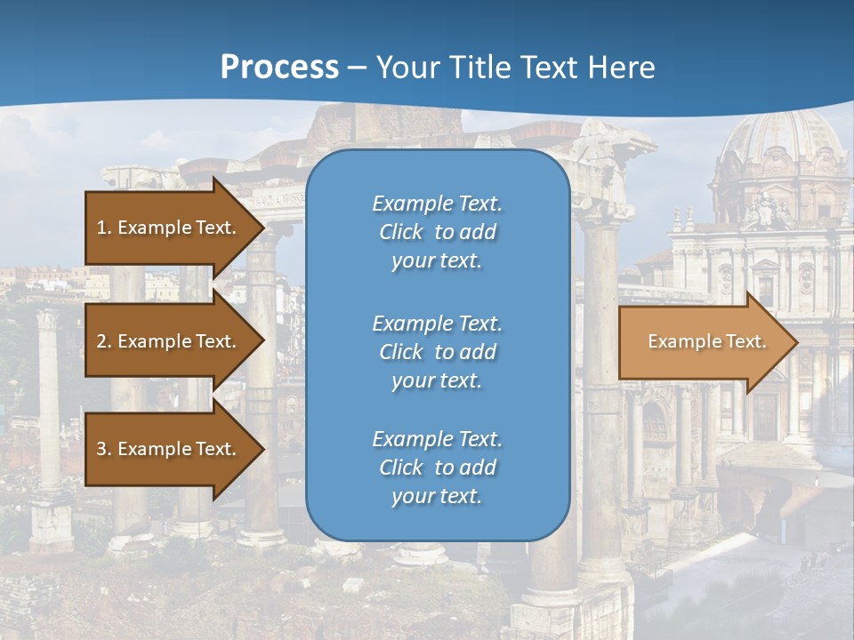 Touristic Arch Landmark PowerPoint Template