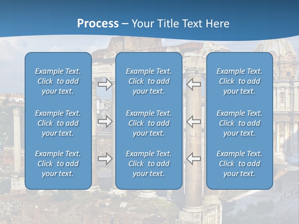 Touristic Arch Landmark PowerPoint Template