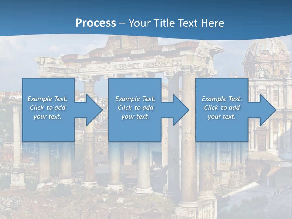 Touristic Arch Landmark PowerPoint Template