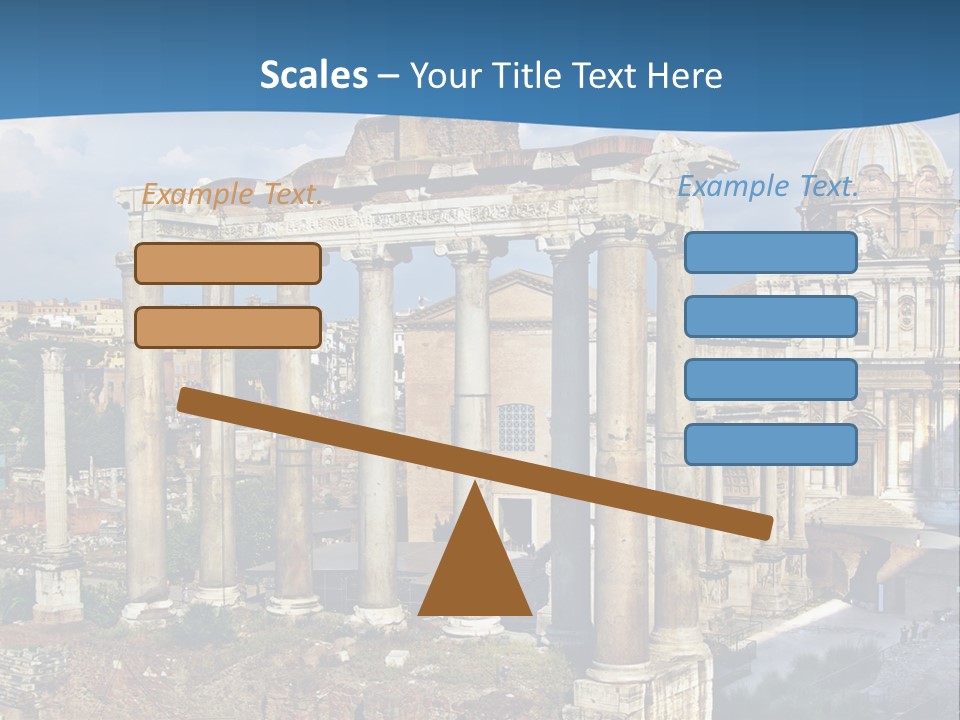 Touristic Arch Landmark PowerPoint Template