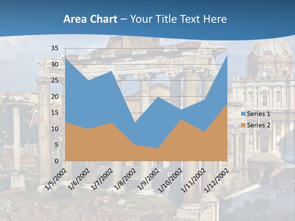 Touristic Arch Landmark PowerPoint Template