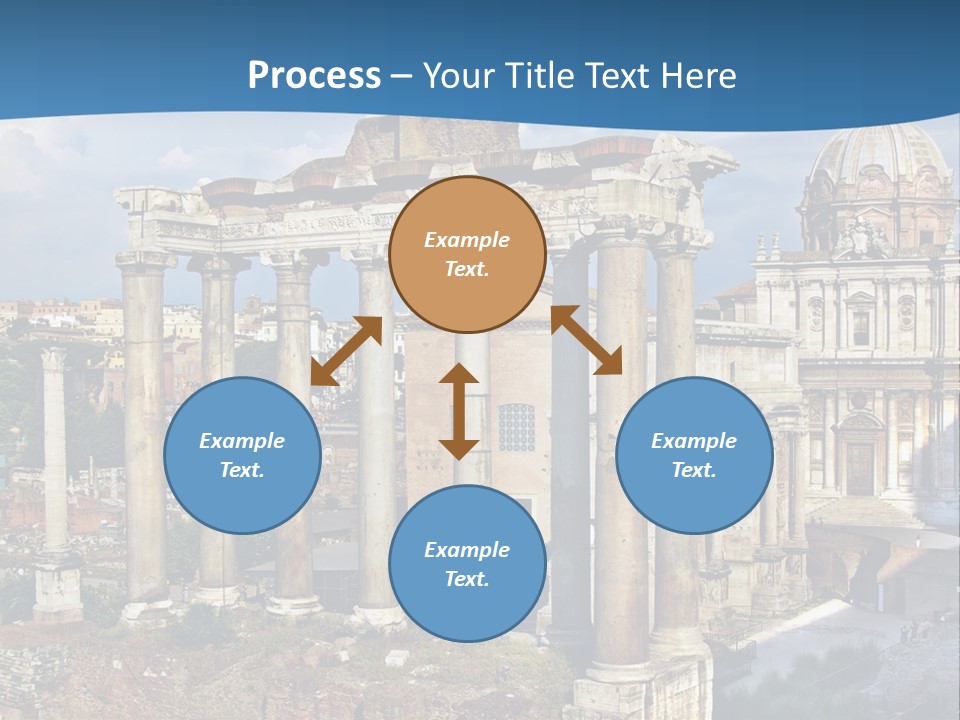 Touristic Arch Landmark PowerPoint Template