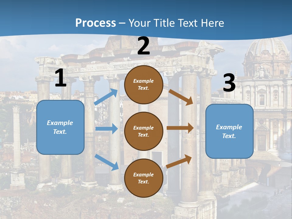 Touristic Arch Landmark PowerPoint Template