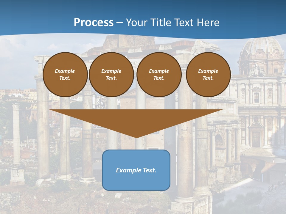 Touristic Arch Landmark PowerPoint Template
