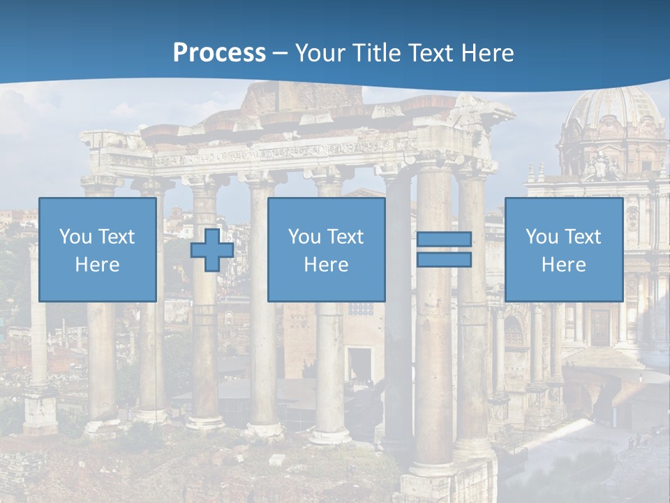 Touristic Arch Landmark PowerPoint Template