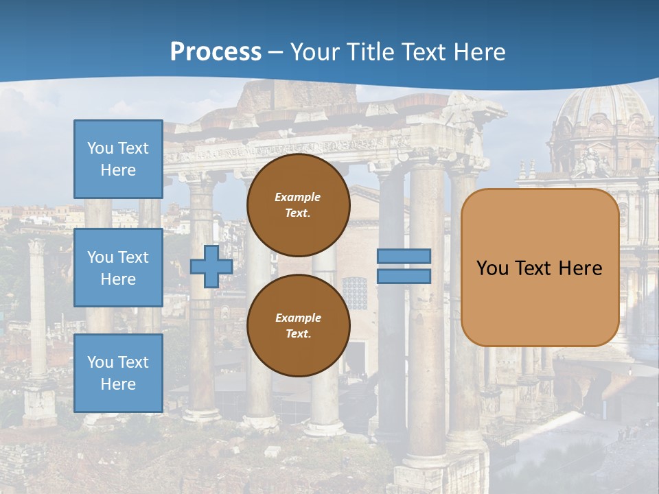 Touristic Arch Landmark PowerPoint Template