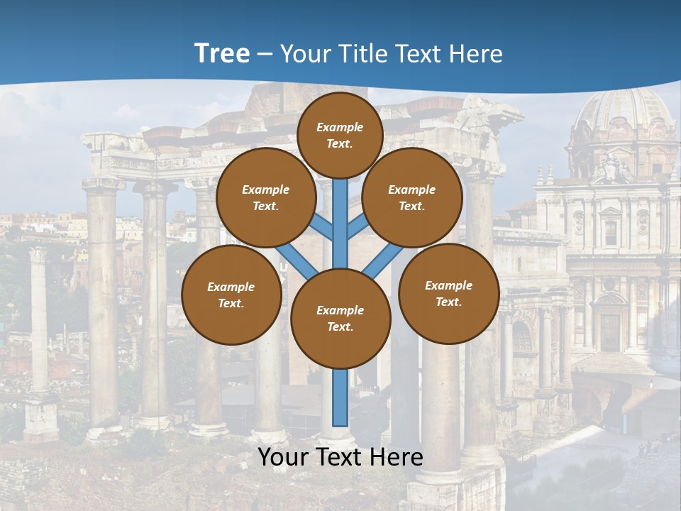 Touristic Arch Landmark PowerPoint Template