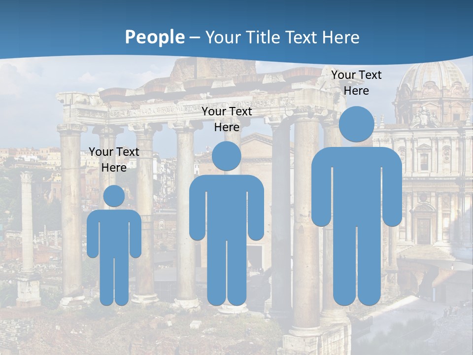 Touristic Arch Landmark PowerPoint Template