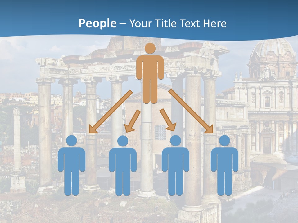 Touristic Arch Landmark PowerPoint Template