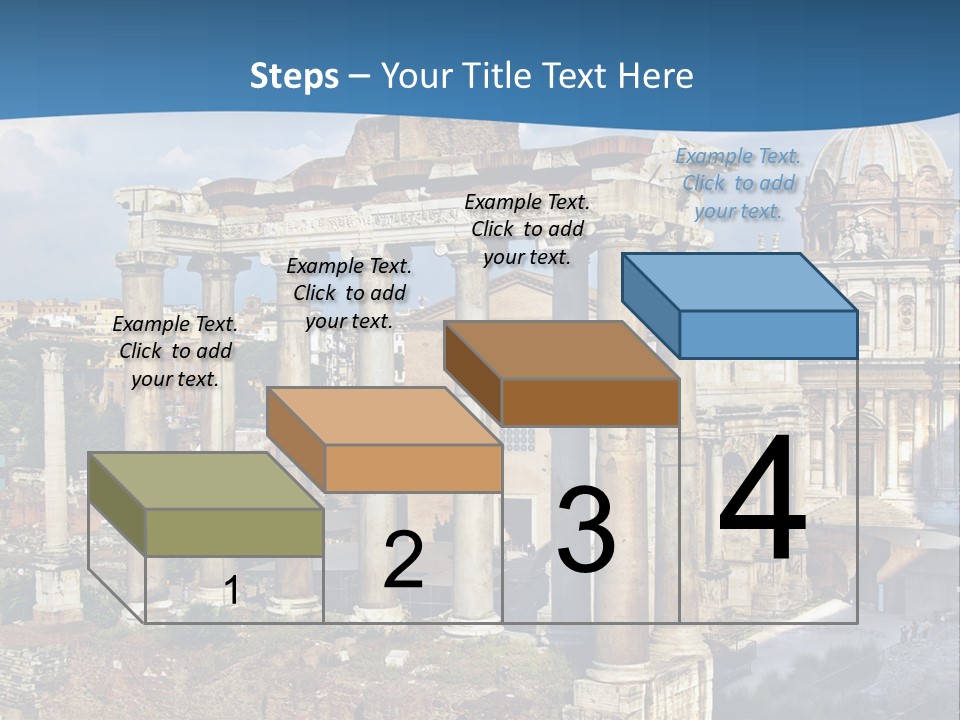 Touristic Arch Landmark PowerPoint Template