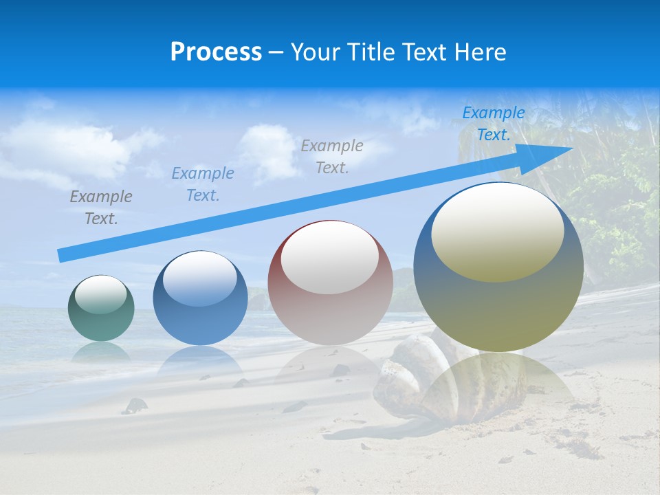 Tree Getaway Lagoon PowerPoint Template