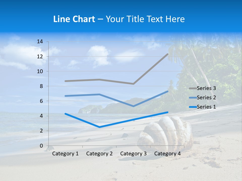 Tree Getaway Lagoon PowerPoint Template