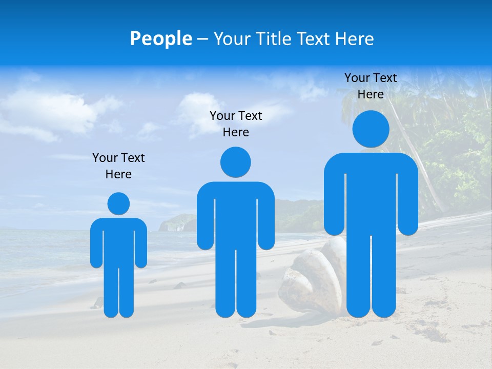 Tree Getaway Lagoon PowerPoint Template