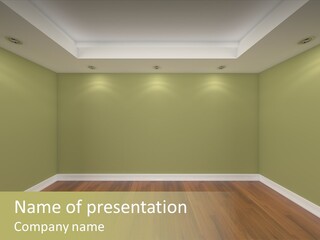 Domestic Wall Clean PowerPoint Template