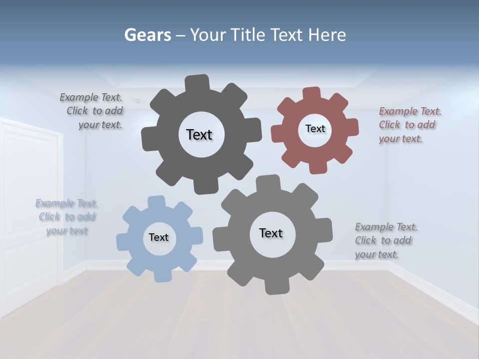 Floor Color Decorating PowerPoint Template