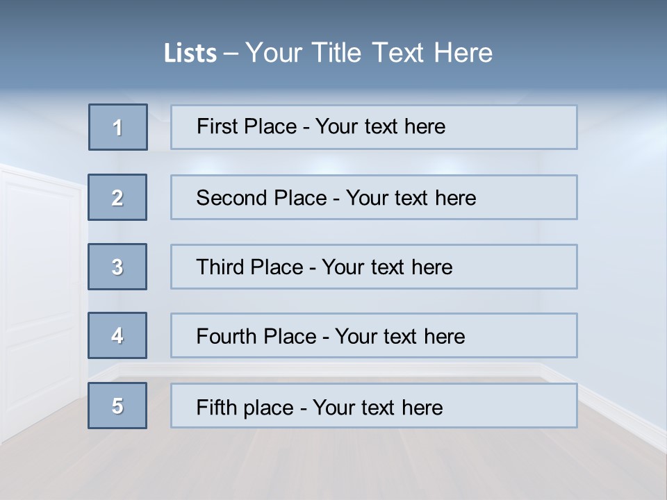 Floor Color Decorating PowerPoint Template
