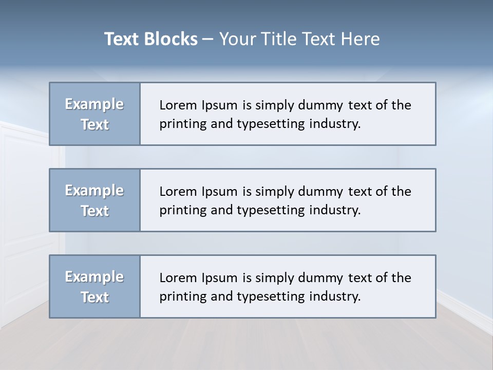 Floor Color Decorating PowerPoint Template