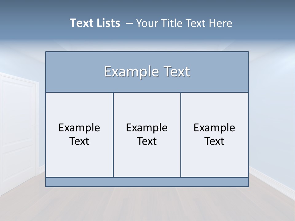 Floor Color Decorating PowerPoint Template