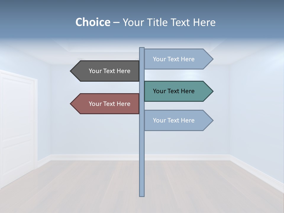 Floor Color Decorating PowerPoint Template