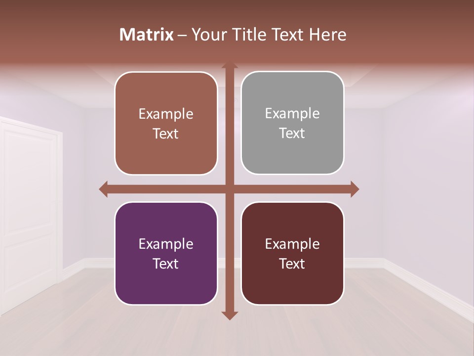 Decorating Wall Simple PowerPoint Template
