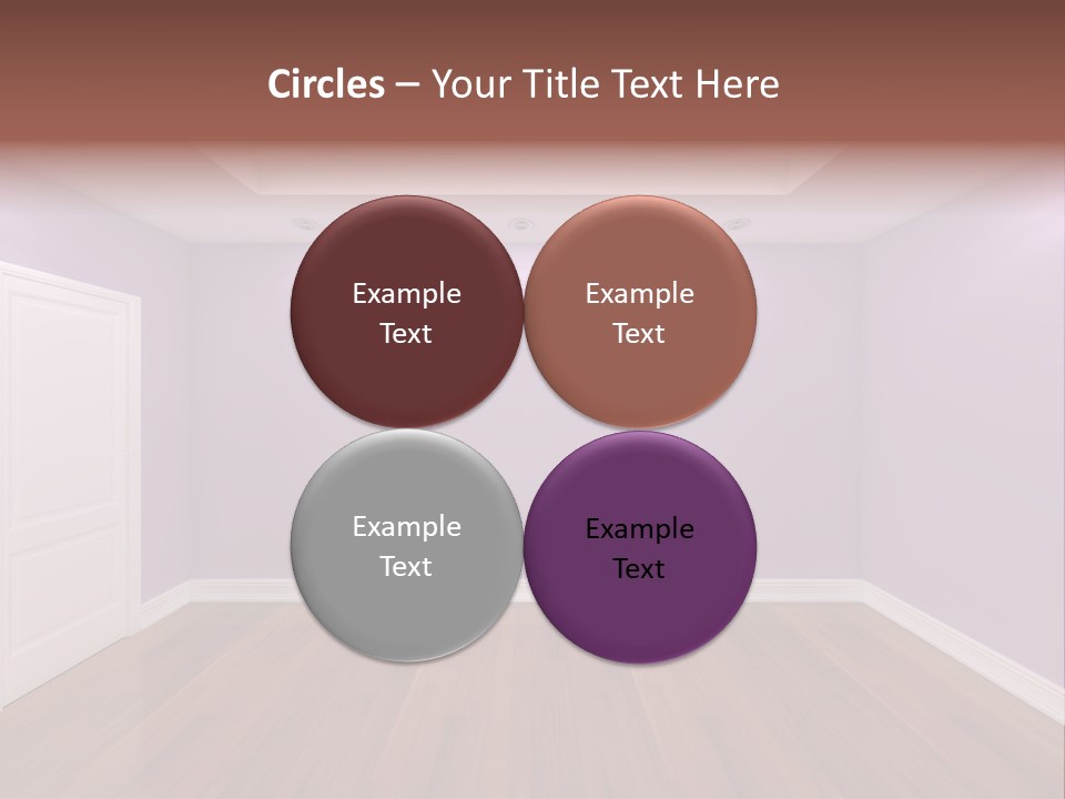 Decorating Wall Simple PowerPoint Template