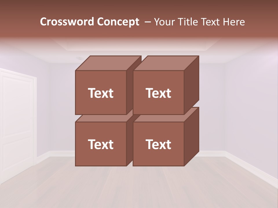 Decorating Wall Simple PowerPoint Template
