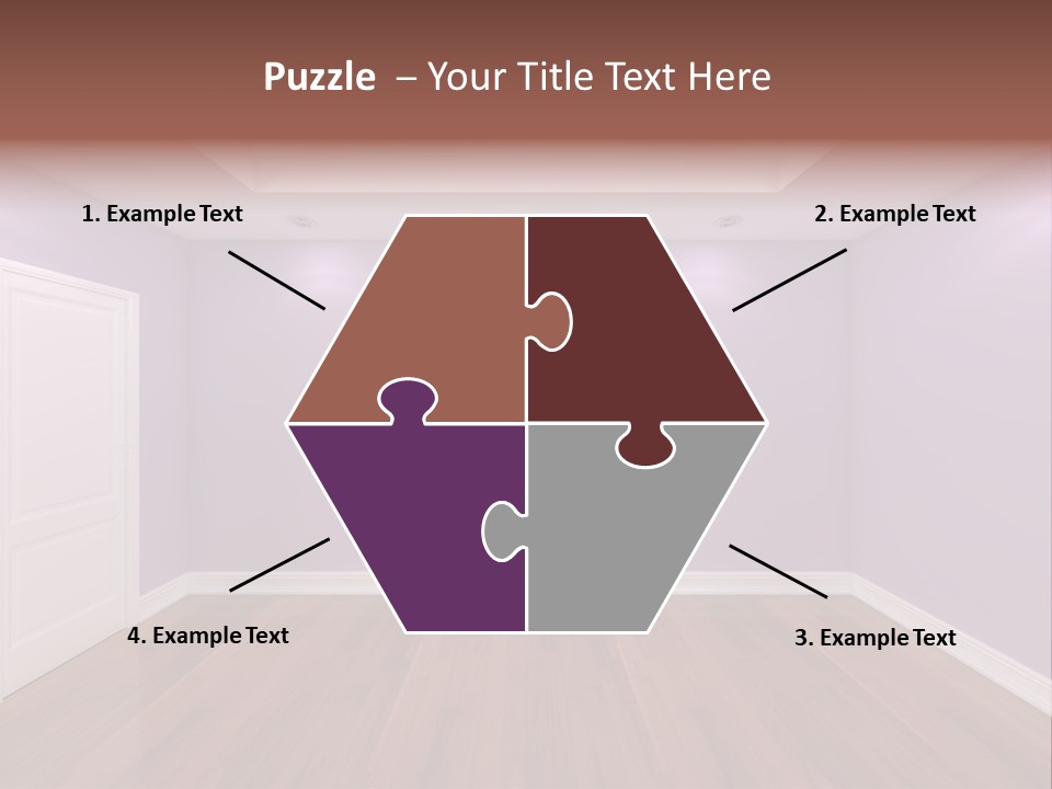 Decorating Wall Simple PowerPoint Template