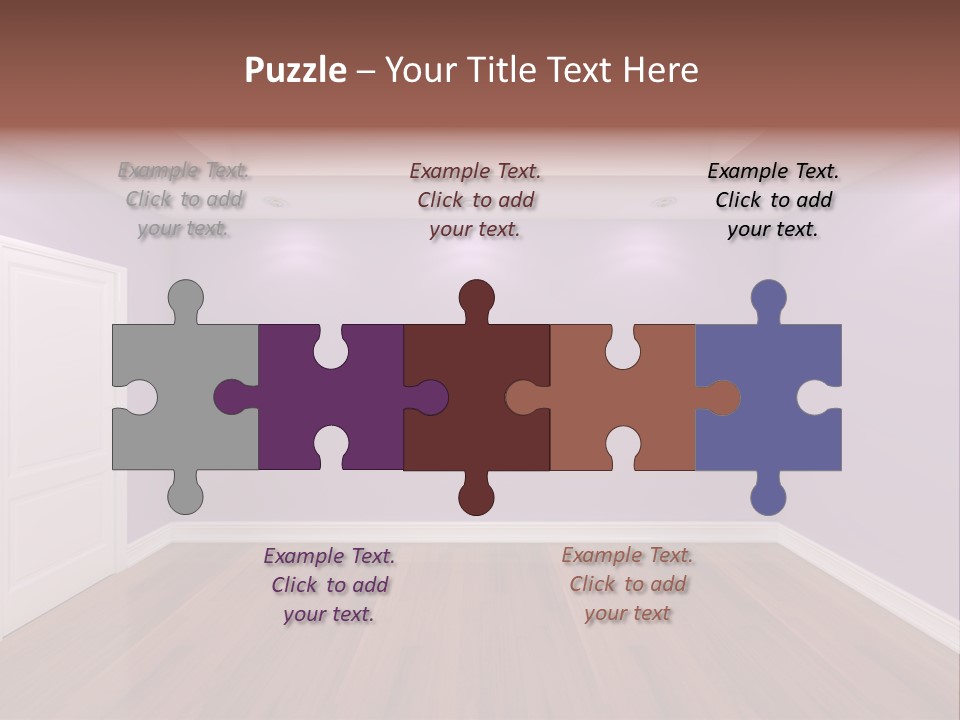 Decorating Wall Simple PowerPoint Template