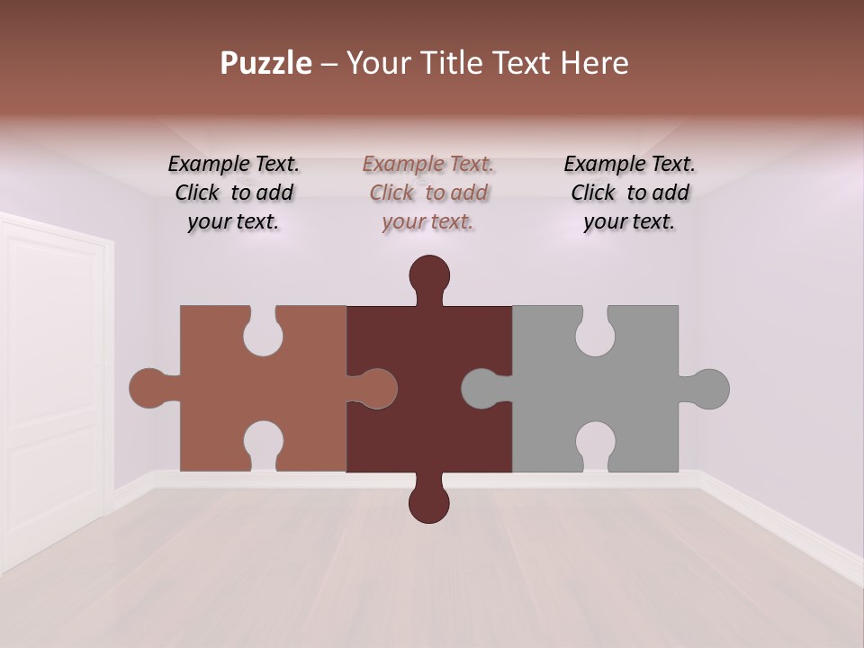 Decorating Wall Simple PowerPoint Template