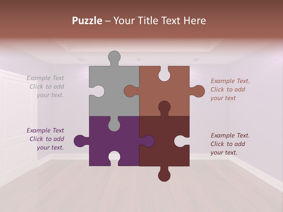 Decorating Wall Simple PowerPoint Template
