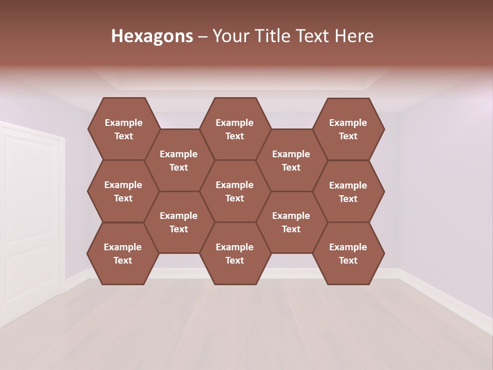 Decorating Wall Simple PowerPoint Template