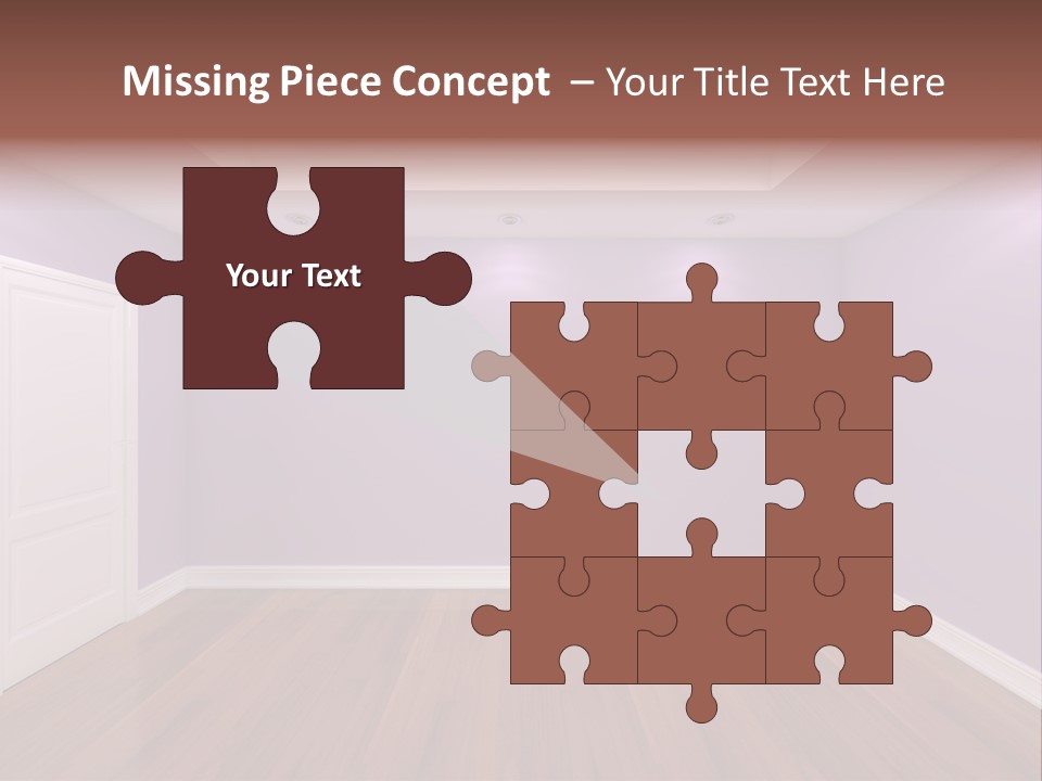 Decorating Wall Simple PowerPoint Template
