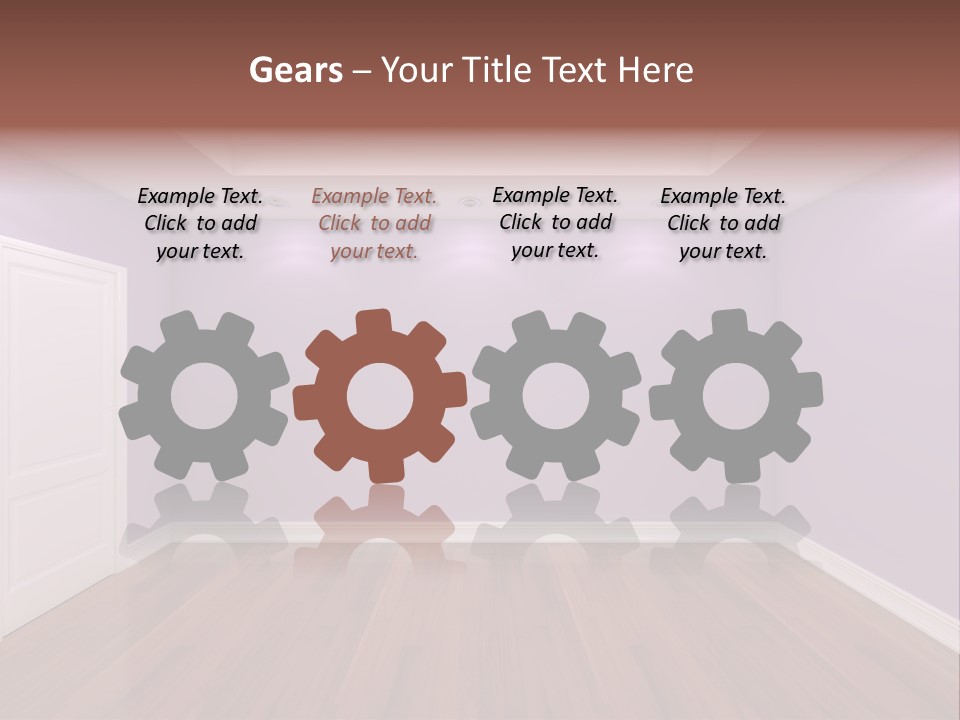 Decorating Wall Simple PowerPoint Template