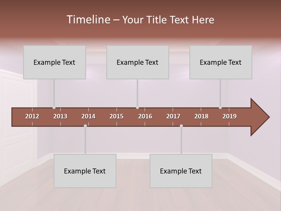 Decorating Wall Simple PowerPoint Template