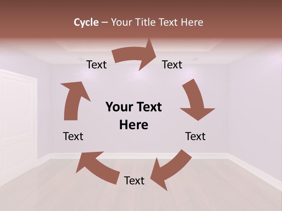 Decorating Wall Simple PowerPoint Template