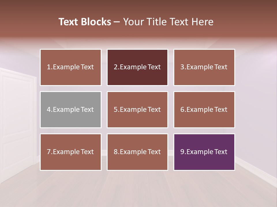 Decorating Wall Simple PowerPoint Template