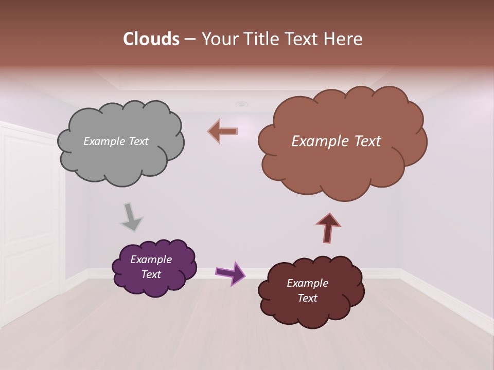 Decorating Wall Simple PowerPoint Template