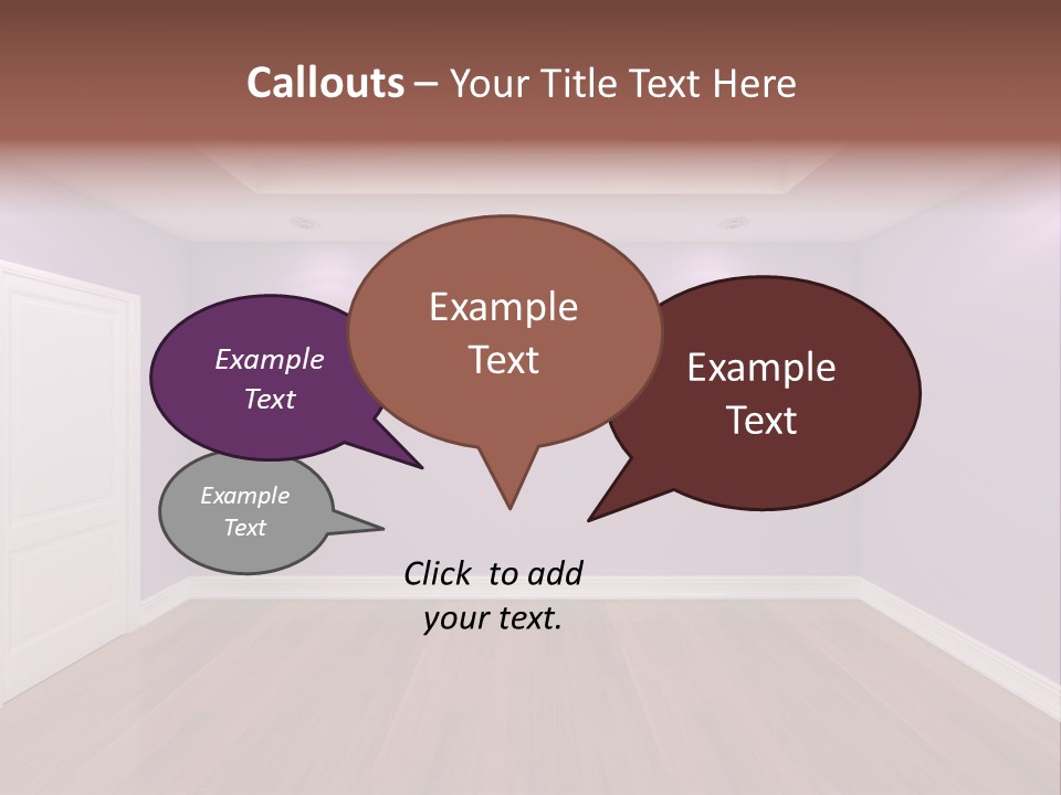 Decorating Wall Simple PowerPoint Template